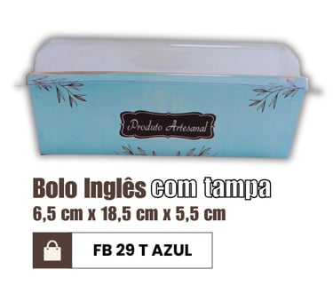 Embalagem de papel forneável com tampa