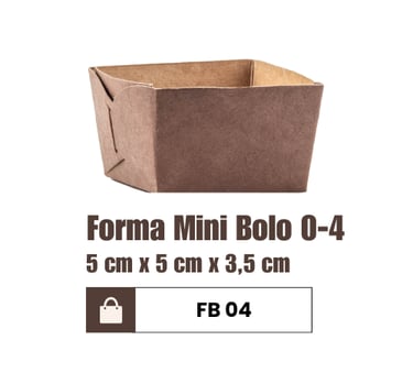 forma descartável para bolo