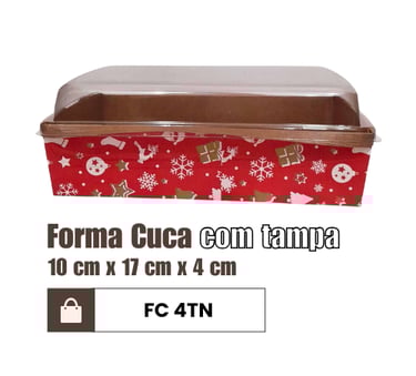 Forma para cuca de natal