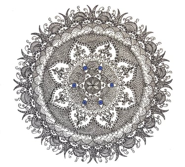 Laila Al-kharabsheh-Mandala — Circle of Life