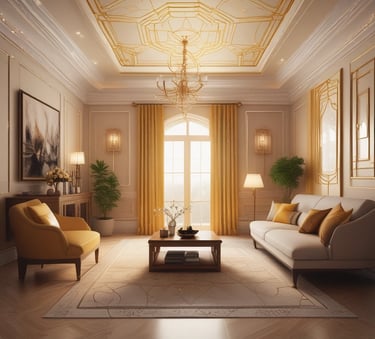 Bright living room with modern inventory