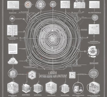 a man riding a skateboard down a street next to tall buildings