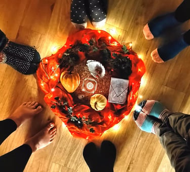 Women'c circle altar