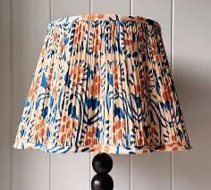 Printed soft fabric shade