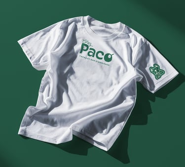 Projet d'identité visuelle - Chez Paco - by Soleado studio