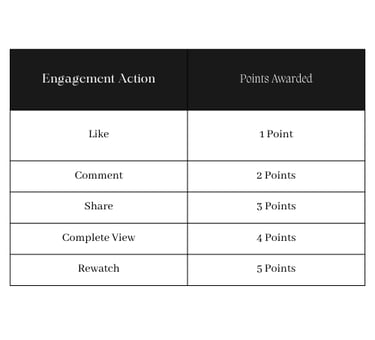 TikTok 5 Point System