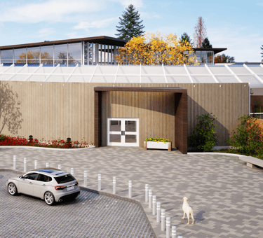 proyecto arquitectonico kindergarten Lituania