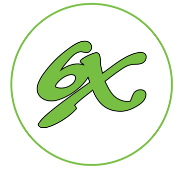 6x training logo