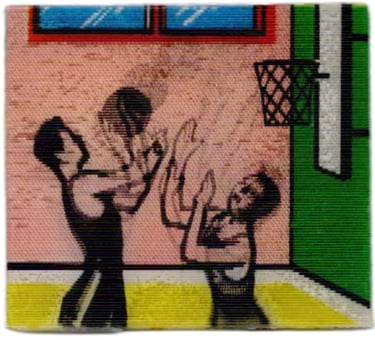 Vintage lenticular flicker sports card