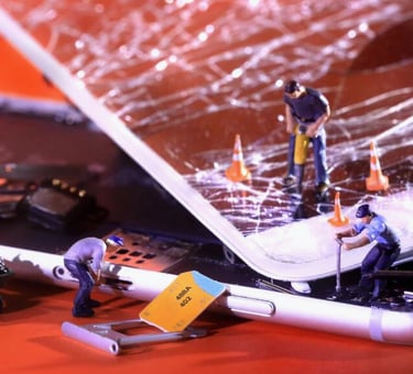 Precision iPhone, iPad, and Microsoft Surface hardware restoration.