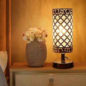  Crystal Bedside Table Lamp 