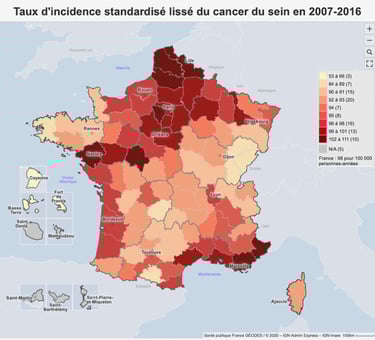 PESTICIDES SANTÉ CARTES