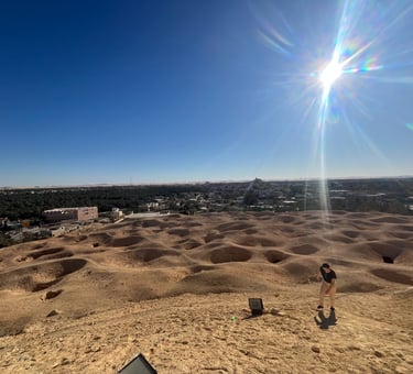 Oasis de siwa deserto do egito