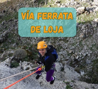 → Vía ferrata de Loja en Andalucía