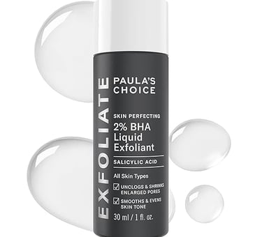 Paula's Choice SKIN PERFECTING 2% BHA Liquid Exfoliant with Salicylic Acid, Facial Polish