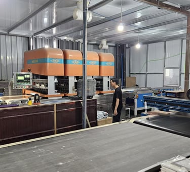 Bestone Materials flexible wall tile production line and manufacturing machinery