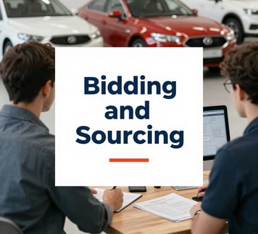 A close-up of a hand placing a winning bid on a digital auction platform.