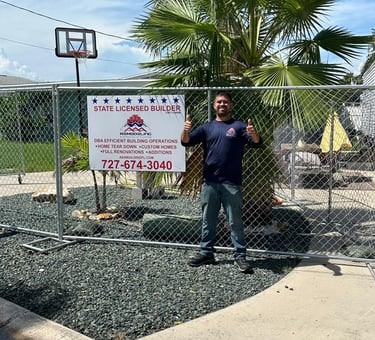 a CEO standing in front of project that is about to start