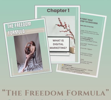 Burnout E-Book “The Freedom Formula” – Escape the rat race and start a free online business despite exhaustion