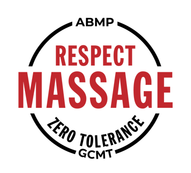 logo of Respect Massage zero tolerance 