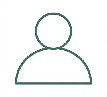 Créer une icône utilisateur minimaliste en style line a