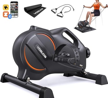 YOSUDA Under Desk Bike Pedal Exerciser for Home/Office Workout - Physical Therapy