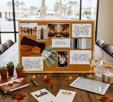 a cork board with a cork board on it