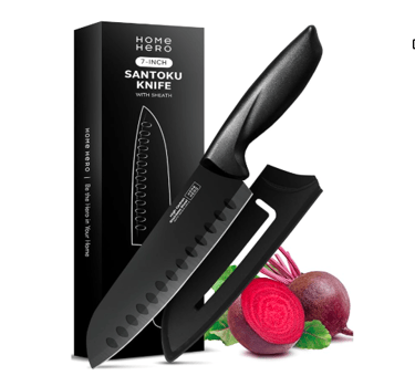 This chef knife is a must-have for any kitchen. Perfect for chopping and slicing.