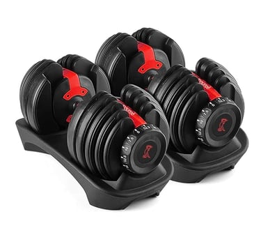 Adjustable Dumbble's set