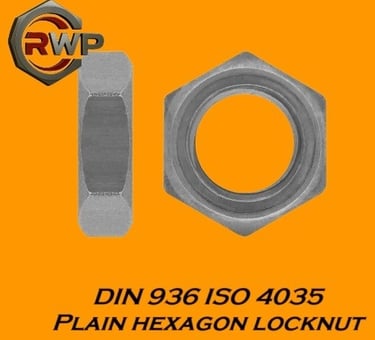 Hexagon Locknut DIN 936