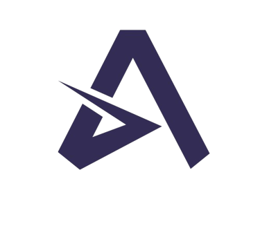 a logo for a company that is looking like a letter a