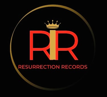 a logo for Resurrection Records