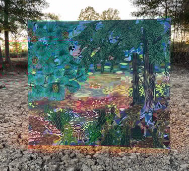 dry pond