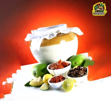 a jar of home made pickle