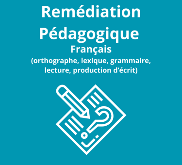 soutien scolaire français difficulté lecture écriture orthographe grammaire  en ligne tarbes françai