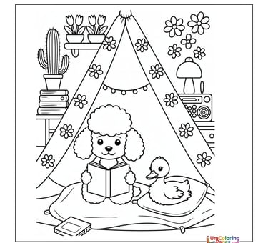 baby duckling coloring page printable