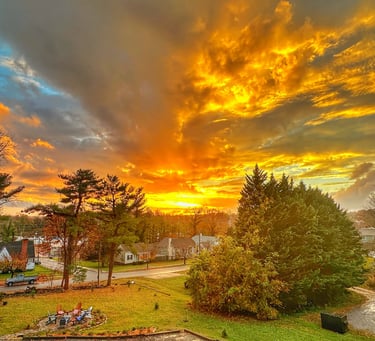 sunset at 2123 rivermont lynchburg