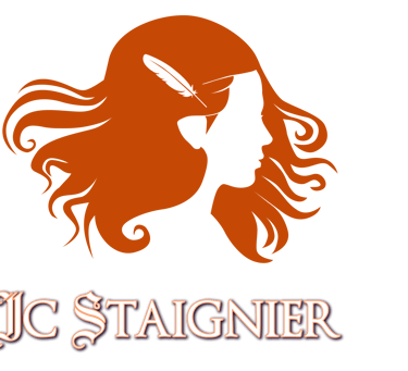 Logo de JC Staignier, Auteure de fictions historiques et contemporaines.