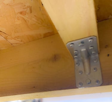 Mezzanine de garage Shelfi – La Garenne-Colombes – sapin et OSB 18 mm – gain de surface