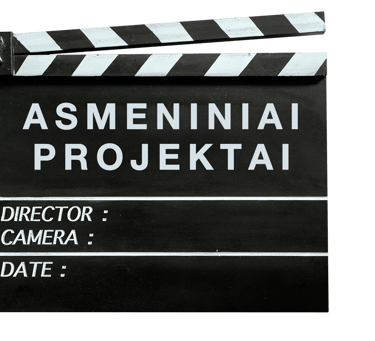 Asmeniniai videografo projektai