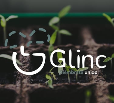 Logotipo para Glinc: "Siémbrate unido"