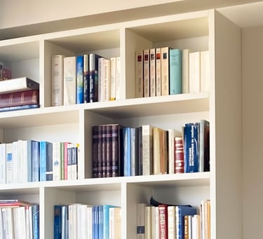 Bibliothèque Shelfi – Courbevoie – mélaminé blanc – design épuré et fonctionnel