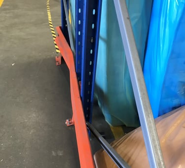 A-Z Rack Inspections Ltd - Damaged Rackend Protector