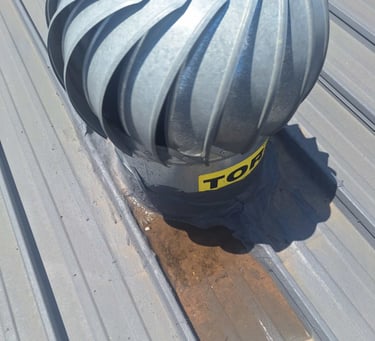 Water leak inspection on IBR roof system, Lonehill, Sandton