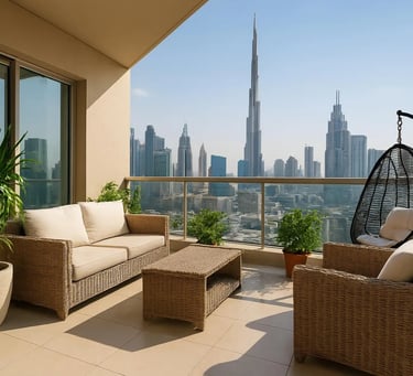 Balcony and terrace waterproofing services in UAE apartments and villas