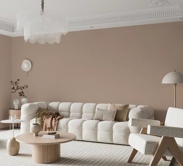Interior wall painting service in modern UAE apartment