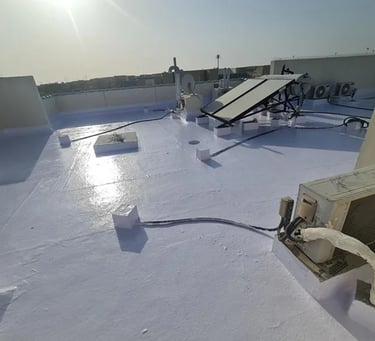 Professional waterproofing services for rooftops in Dubai villa – Revamply Services UAE