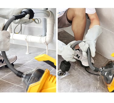 Professional drain cleaning and blockage removal service in Dubai
