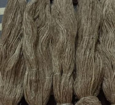Premium Tussar Silk Thread/Yarn from India – Natural Silk from Forest Silkworms
