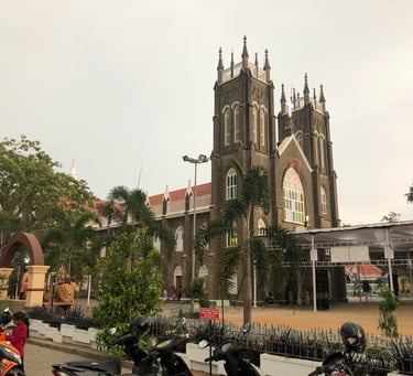 St Andrews Basilica, Arthunkal, Kerala, india